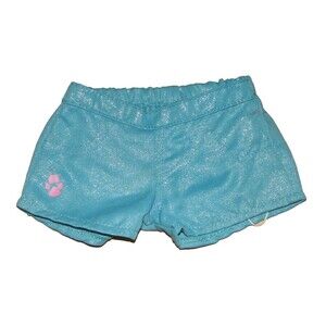 Build a Bear Workshop Blue Sparkle Shorts for Stuffed Animal